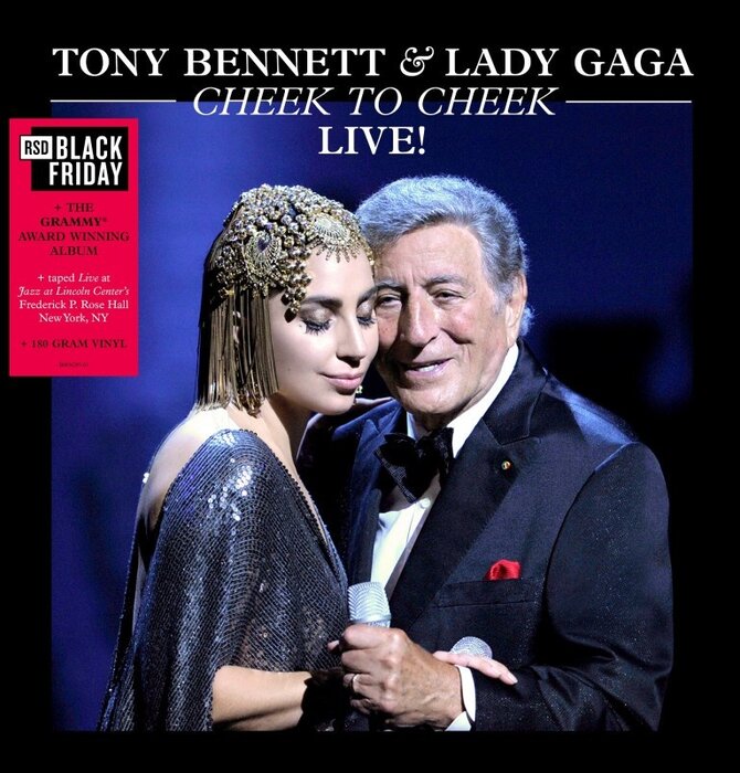 Tony Bennett & Lady Gaga - Cheek To Cheek LIVE , 2LP 180 Gram Vinyl