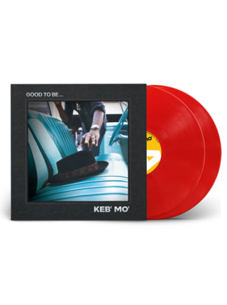 Keb' Mo' "Good To Be...." 2 LP Limited Edition Translucent Red Vinyl