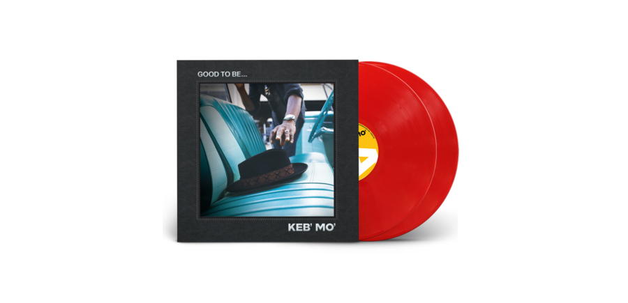 Keb' Mo' "Good To Be...." 2 LP Limited Edition Translucent Red Vinyl