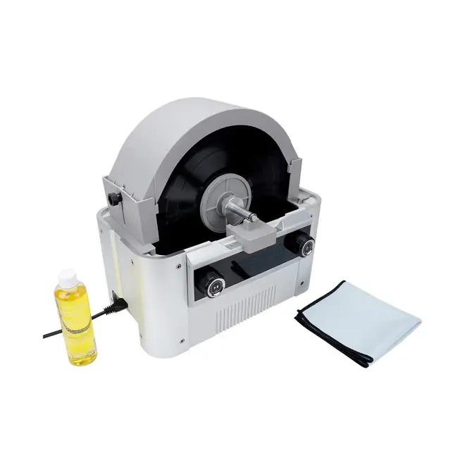 iSonic® Motorized Ultrasonic Vinyl Record Cleaner, 110V (10-Records ) - AV  Luxury Group