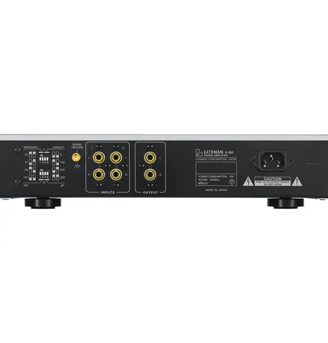 Luxman MM / MC Phono Amplifier E-250 Silver