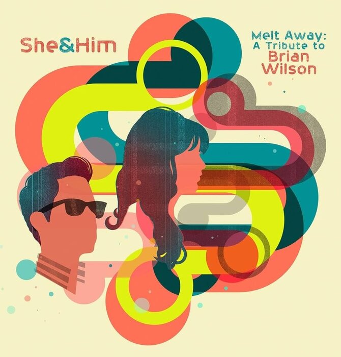 She & Him - is Zoey Deschanel & M. Ward - Melt Away A Tribute To Brian Wilson, Limited Edition Lemonade Translucent Vinyl
