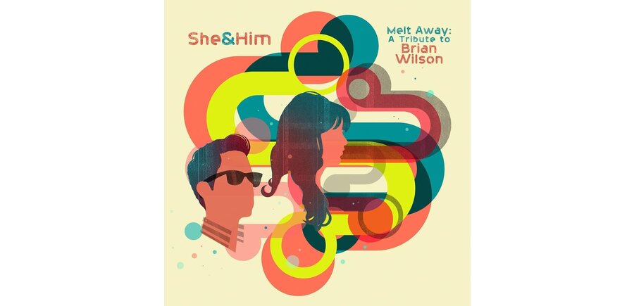 She & Him - is Zoey Deschanel & M. Ward - Melt Away A Tribute To Brian Wilson, Limited Edition Lemonade Translucent Vinyl