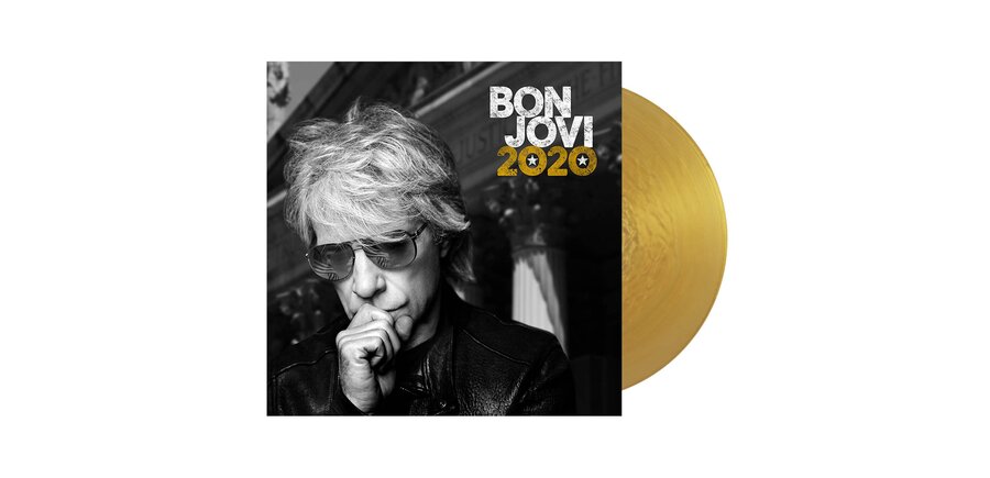 Bon Jovi - 2020 , 2LP Gatefold Gold Colored 180 Gram Vinyl