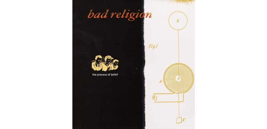 Bad Religion - The Process Of Belief , Limited Edition 20th. Anniversary Halloween Orange Vinyl