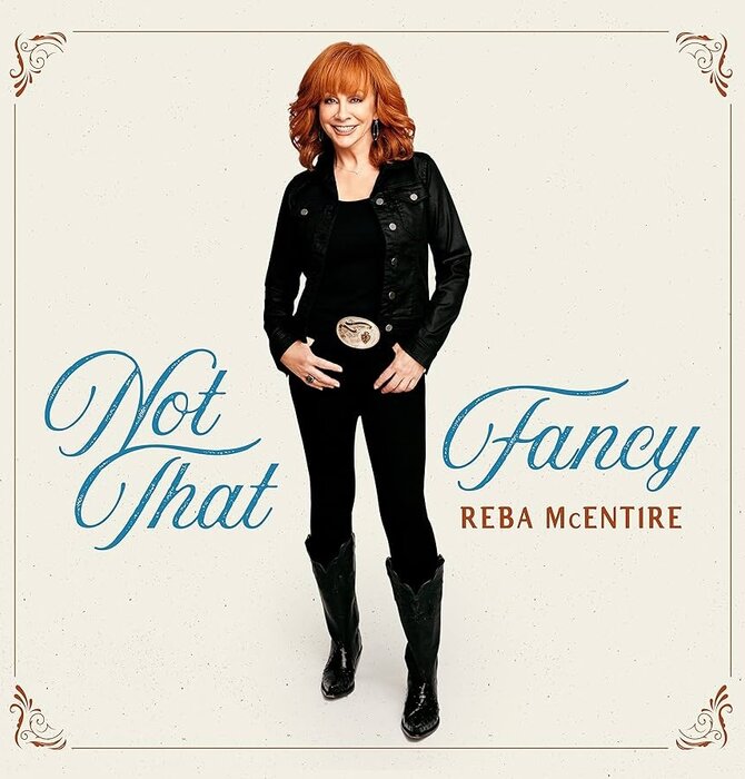 Reba McEntire - Not That Fancy , Limited Edition Sky Blue Double LP Vinyl