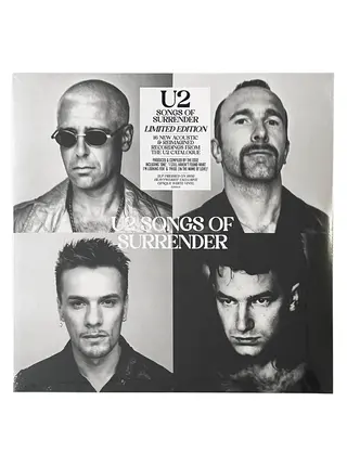 U2 - Songs Of Surrender , Limited Edition 2LP Opaque White Vinyl