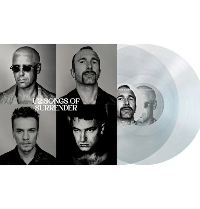 U2 - Songs Of Surrender , Limited Edition 2LP Opaque White Vinyl