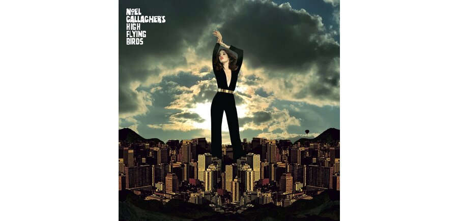 Noel Gallagher's High Flying Birds, Blue Moon Rising , Gold Vinyl Record