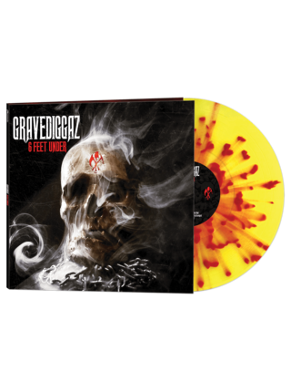 Gravediggaz - 6 Feet Under , Limited Edition Yellow / Red Splatter Vinyl