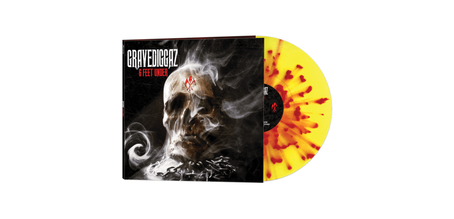 Gravediggaz - 6 Feet Under , Limited Edition Yellow / Red Splatter Vinyl