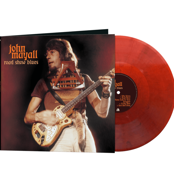 John Mayall - Road Show Blues, Limited Edition Red Marble Vinyl