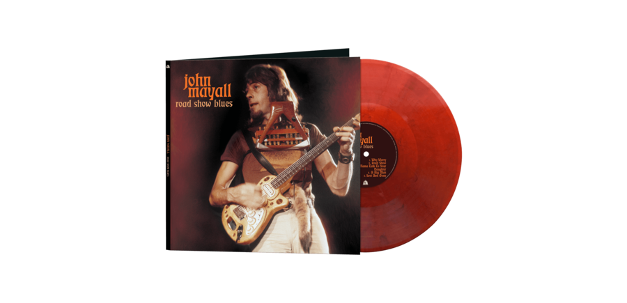 John Mayall - Road Show Blues, Limited Edition Red Marble Vinyl