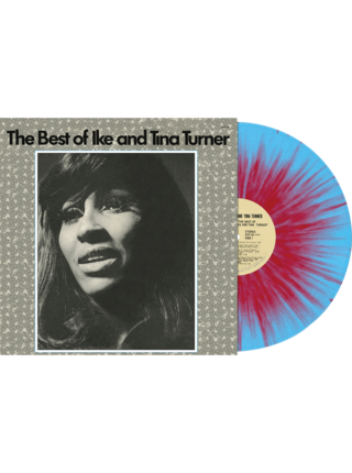 The Best Of Ike and Tina Turner , Limited Edition Blue & Red  Splatter Vinyl