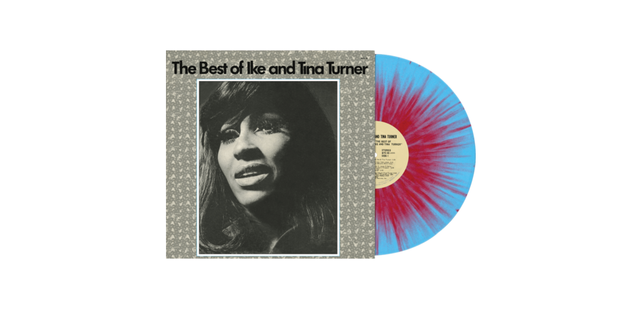 The Best Of Ike and Tina Turner , Limited Edition Blue & Red  Splatter Vinyl