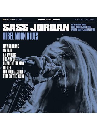 Sass Jordan with The Champagne Hookers - Rebel Moon Blues , High Fidelity cording Vinyl