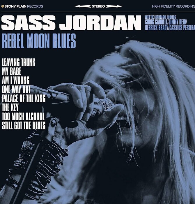 Sass Jordan with The Champagne Hookers - Rebel Moon Blues , High Fidelity cording Vinyl