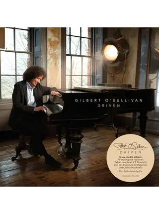 Gilbert O'Sullivan - Driven , Limited Edition Clear Vinyl