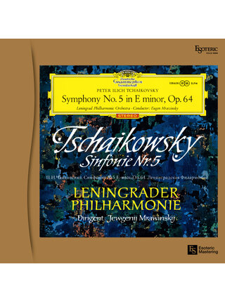 Peter Tschaikovsky - Sinfonie Nr. 5 with Leningader Philharmonie , Deutsche Gramophone Remastered by Esoteric , Limited Edition 180 Gram Vinyl