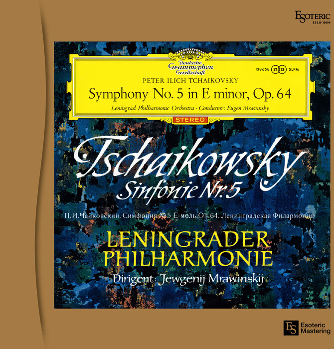 Peter Tschaikovsky - Sinfonie Nr. 5 with Leningader Philharmonie , Deutsche Gramophone Remastered by Esoteric , Limited Edition 180 Gram Vinyl