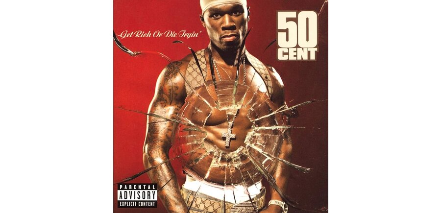 50 CENT - Get Rich Or Die Tryin' , Explicit Content Double LP Vinyl