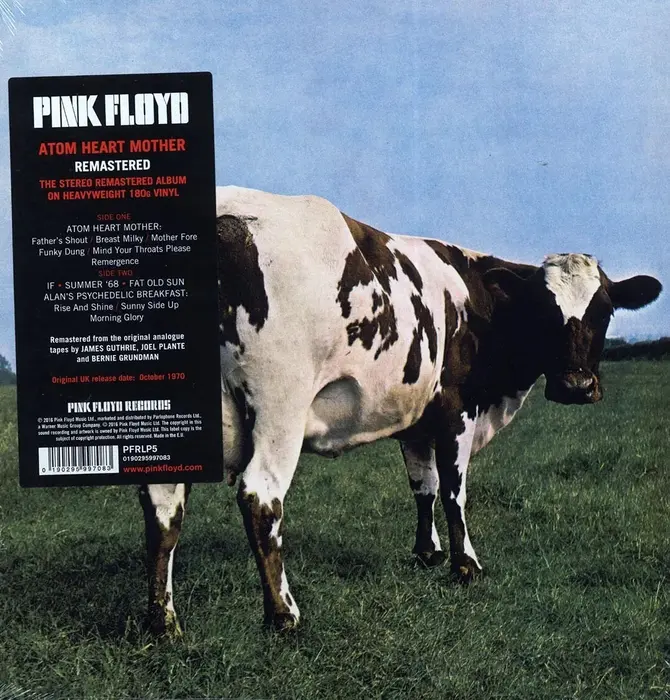 Pink Floyd - Atom Heart Mother , 2016 UK Remaster on 180 Gram Vinyl