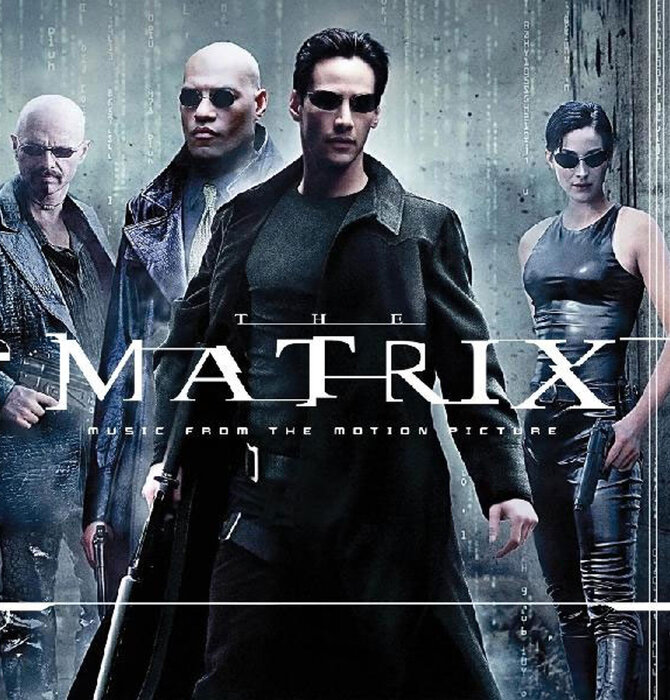 The Matrix Music From The Motion Picture 2 LP Red Pill & Blue Pill Swirl Vinyl
