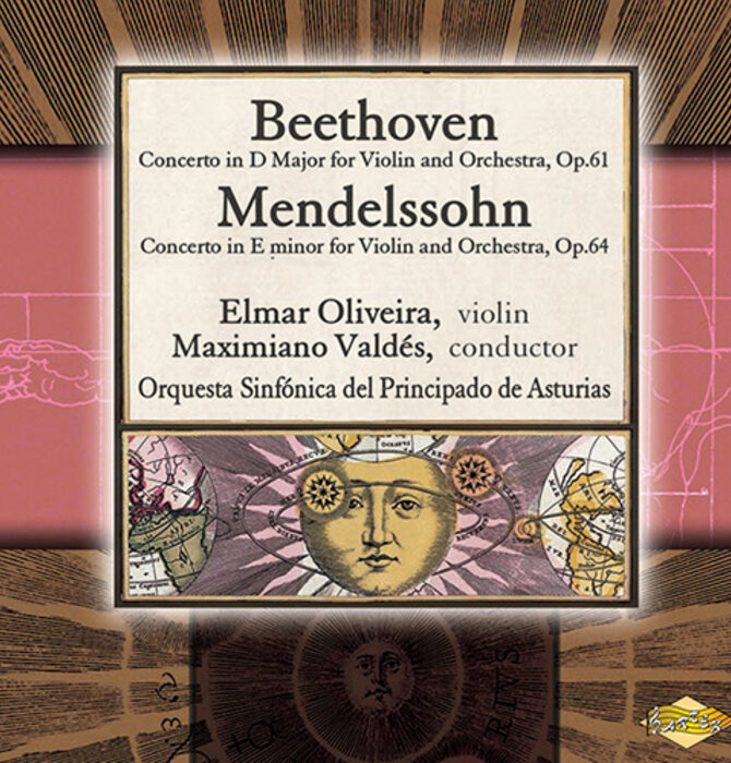 Ludwig Beethoven, Mendelssohn; Orquesta Sinfónica del Principado de Asturias, Maximiano Valdés ( Conductor ) , Elmar Oliveira ( Violin )