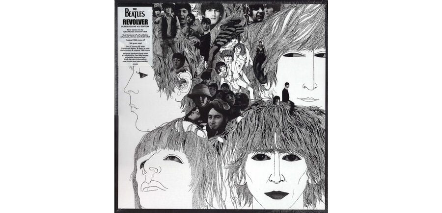 The Beatles - Revolver , Super Deluxe 4LP 180 Gram Vinyl Box Set Edition with 7" Bonus EP, 100 Page Booklet & Original 1966 Mono LP