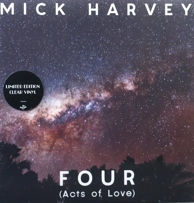 Mick Harvey - Four Acts Of Love , Limited Edition Clear Vinyl