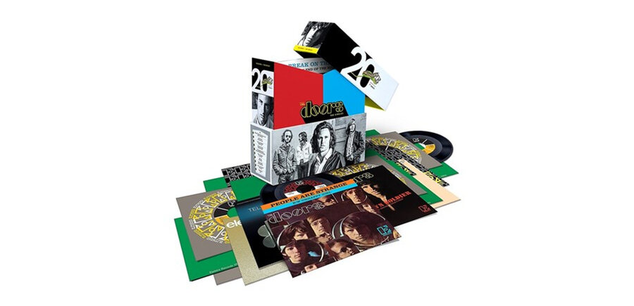 The Doors - The Singles , Twenty ( 20 x ) 7" Vinyl US Singles Box Set with A & B Sides