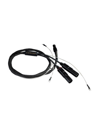 LUMINA DIN to XLR  1.2 meter Phono Cable , Handmade in France