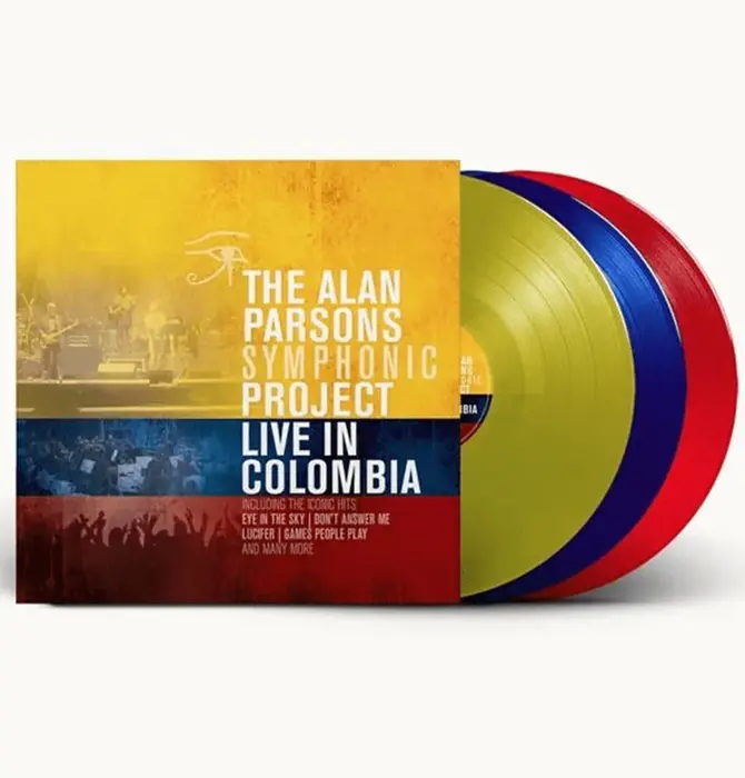 The Alan Parsons Symphonic Project - LIVE in Colombia . Collectors Edition Colored 180 Gram Vinyl