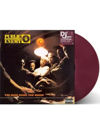 Public Enemy - Yo! Bum Rush The Show ,  Explicit Content Limited Edition Burgundy Vinyl