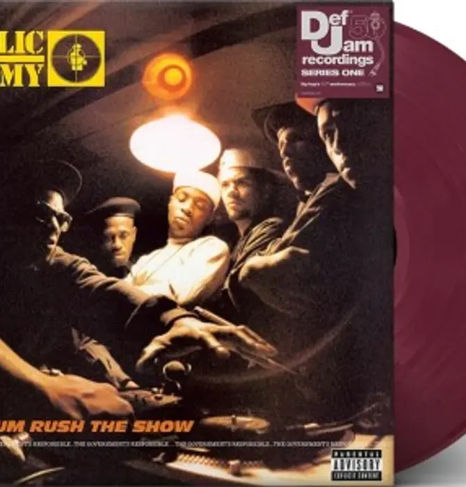 Public Enemy - Yo! Bum Rush The Show ,  Explicit Content Limited Edition Burgundy Vinyl