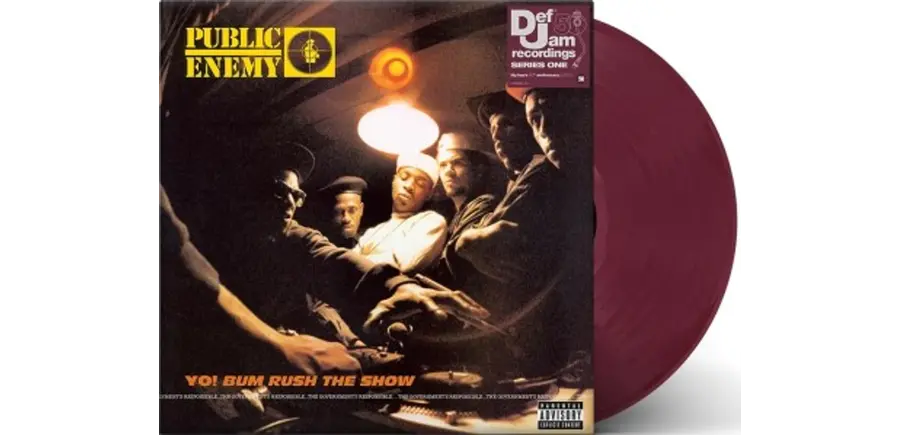 Public Enemy - Yo! Bum Rush The Show ,  Explicit Content Limited Edition Burgundy Vinyl
