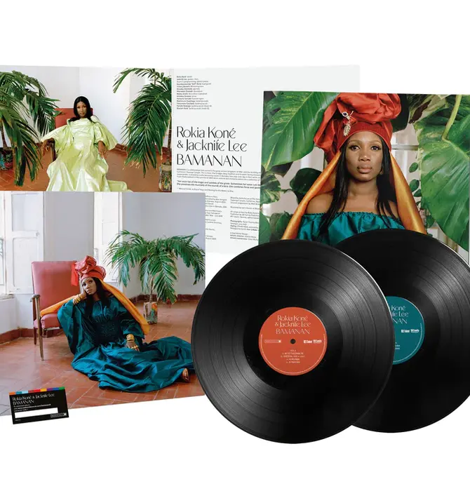 Nokia Koné & Jacknife Lee - Bamanan , 2 LP Gatefold Vinyl with Photo-book