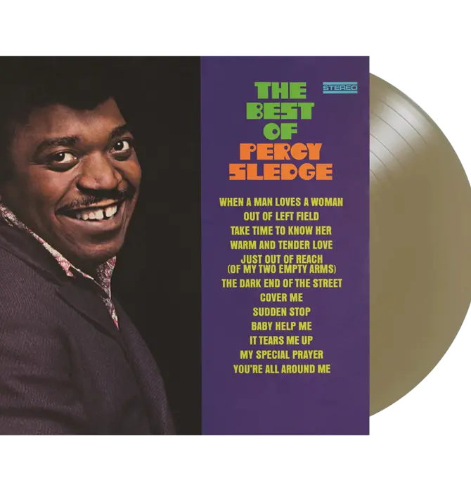 The Best Of Percy Sledge -  Mastered from Atlantic Records Tapes on Limited Edition 180 Gram Gold  Vinyl