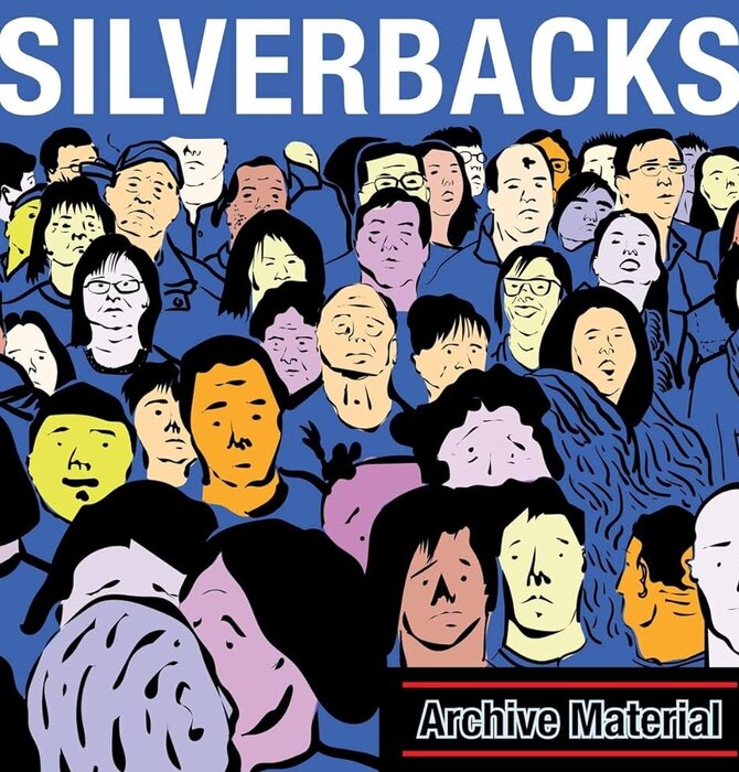 Silverbacks - Archive Material , Limited  Edition Blue Vinyl
