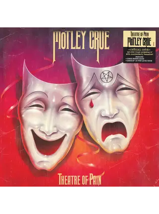 Motley Crue - Theater Of Pain , 1st Ever Vinyl Pressing Of 40th. Anniversary Remaster