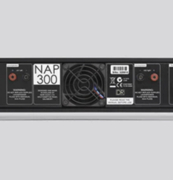 Naim - NAP 300 Power Amplifier  & Power Supply Showroom Demo