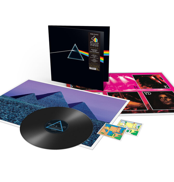 Pink Floyd - Remastered for 50th Anniversary Edition of The Dark Side Of The Moon , 180 Gram Vinyl
