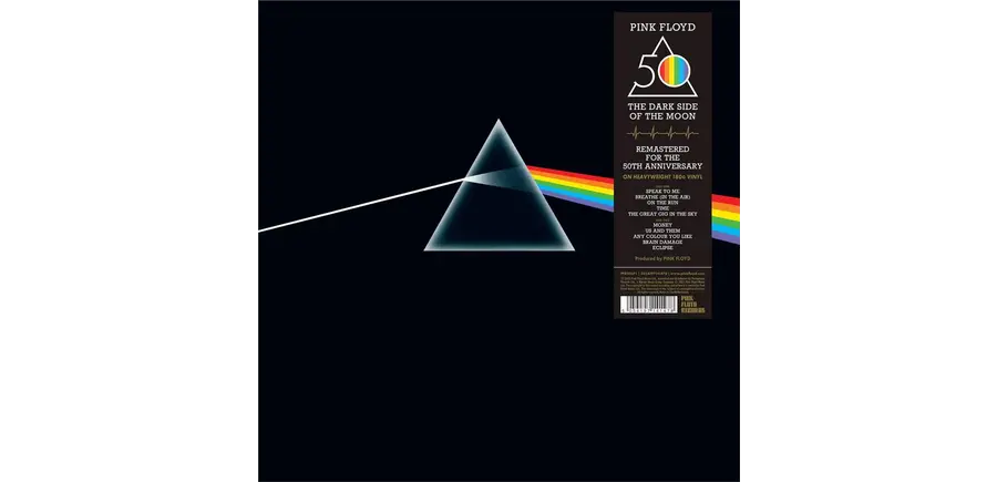 Pink Floyd - Remastered for 50th Anniversary Edition of The Dark Side Of The Moon , 180 Gram Vinyl