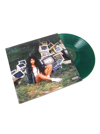 SZA - Ctrl , 2 LP Set on Translucent  Green Vinyl