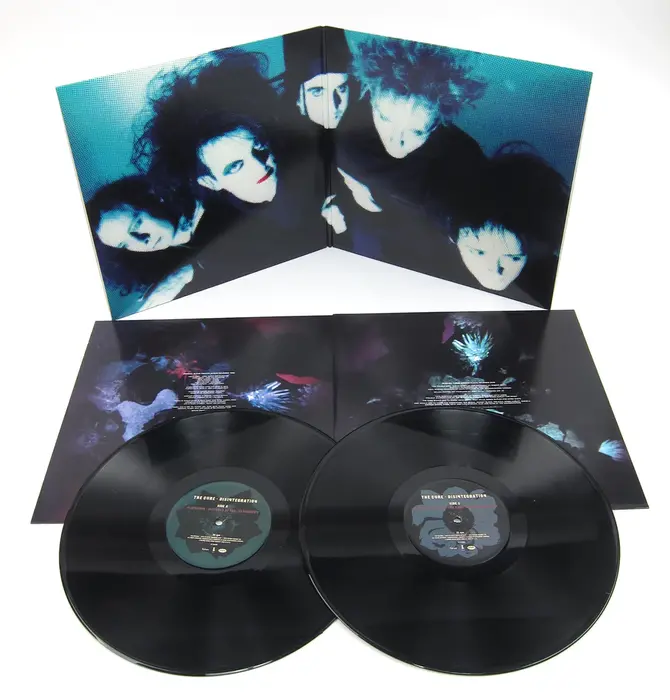The Cure - Disintegration , 180 Gram Audiophile Grade Remastered 2 LP Vinyl