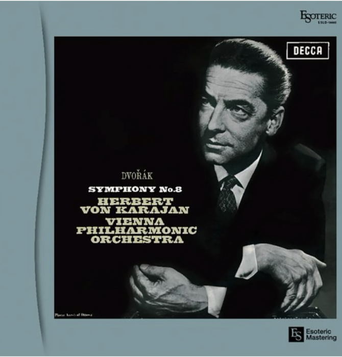 Esoteric - Dvořák - Symphony No. 8 in G, Op, 85, by Herbert Von Karajan with Wiener Philharmonik 180 Gram Vinyl