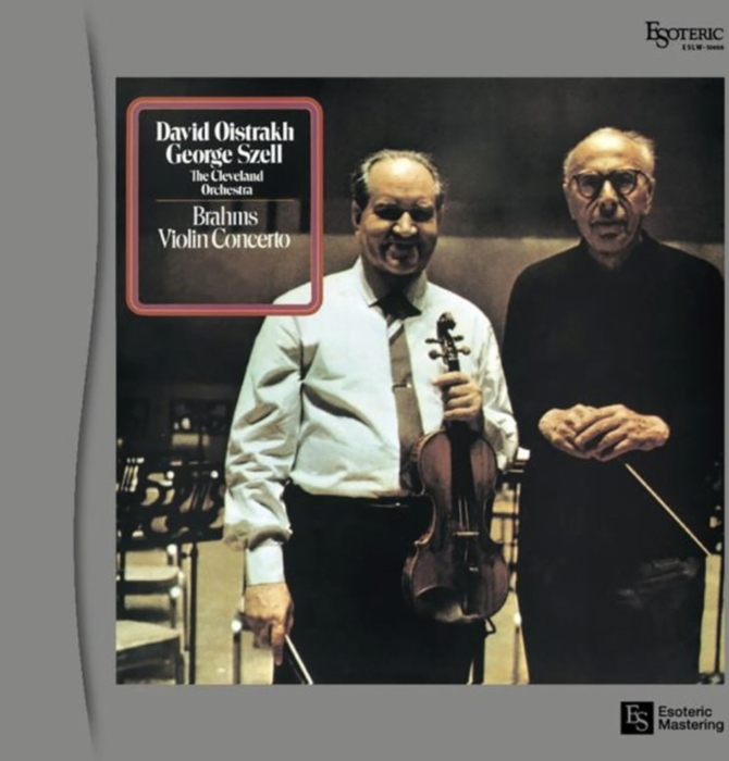Esoteric - Brahms : Violin Concerto by David Oistrakh, Violin Cleveland Orchestra Conducted by George Szell