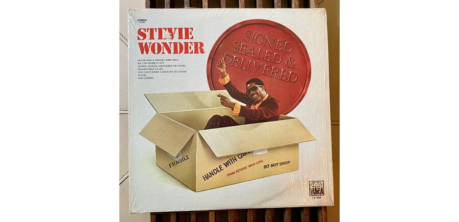 Stevie Wonder - Signed , Sealed & Delivered From Detroit With Love , Vinyl