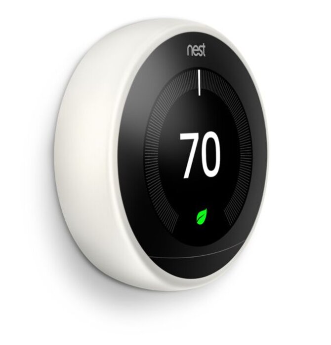 Learning Thermostat 3rd Gen White, T3017US