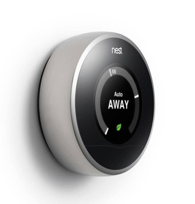 Nest -Learning Thermostat 3rd. Gen, Stainless Steel